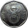 Twenty Cent, South Africa, 2005, Bronze plated Steel