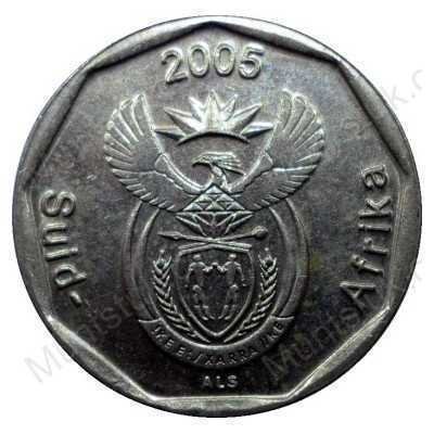 Twenty Cent, South Africa, 2005, Bronze plated Steel