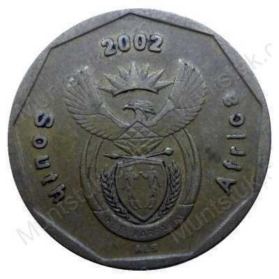 Twenty Cent, South Africa, 2002, Bronze plated Steel