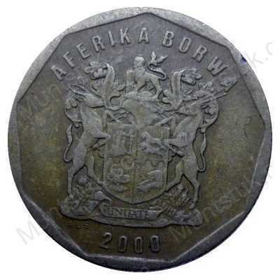 Twenty Cent, South Africa, 2000, Bronze plated Steel