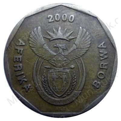 Twenty Cent, South Africa, 2000, Bronze plated Steel *