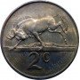 Two Cent, South Africa, 1987, Bronze