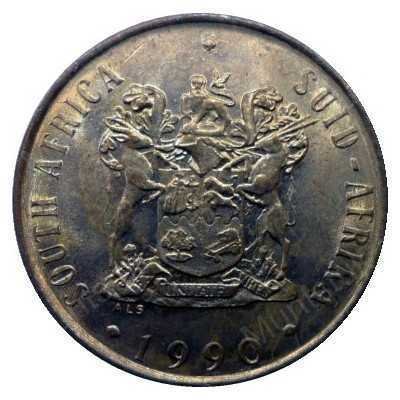 Two Cent, South Africa, 1990, Bronze