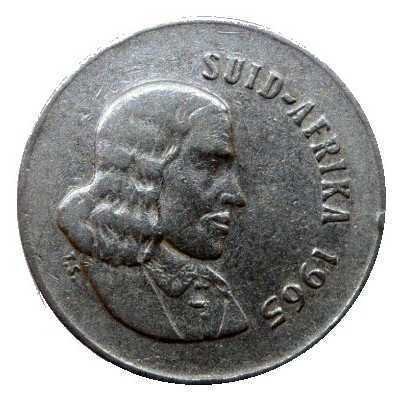 Five Cent(Afrikaans), South Africa, 1965, Nickel