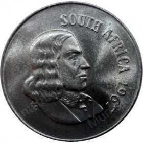 Ten Cent(English), South Africa, 1967, Nickel