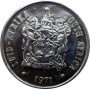 Twenty Cent, South Africa, 1971, NIckel