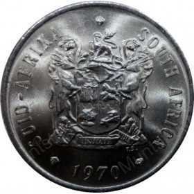 Twenty Cent, South Africa, 1970, Nickel
