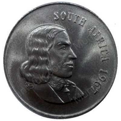 Twenty Cent(English), South Africa, 1967, Nickel