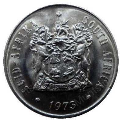 Twenty Cent, South Africa, 1973, Nickel