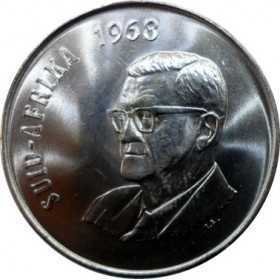 Fifty Cent(Afrikaans), South Africa, 1968, Nickel