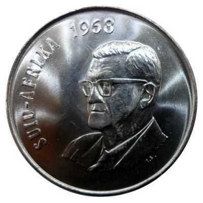 Fifty Cent(Afrikaans), South Africa, 1968, Nickel