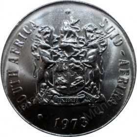 Fifty Cent, South Africa, 1973, Nickel