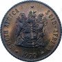 Half Cent, South Africa, 1970, Bronze