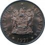 Half Cent, South Africa, 1971, Bronze