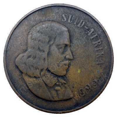 Two Cent(Afrikaans), South Africa, 1966, Bronze