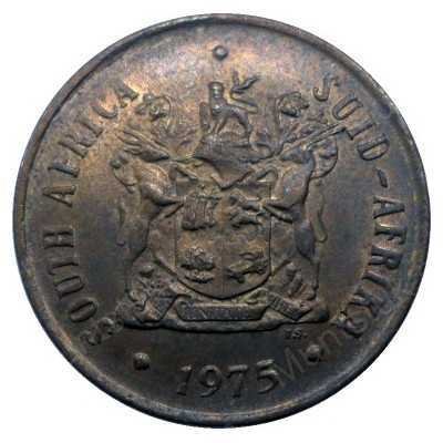 Two Cent, South Africa, 1975, Bronze