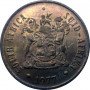 Two Cent, South Africa, 1977, Bronze