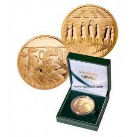 Natures Families - The Meerkat Proof 1 oz,  24 Carat gold