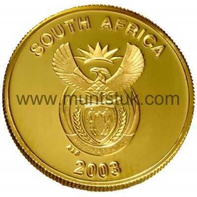 2003 Greater St Lucia Wetland Park(R2, 1/4 oz, 24 ct gold) - R2 Gold Coin - Greater St Lucia Wetland Park, World Heritage Site, 