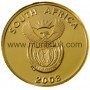 2008 Vredefort Dome, R2 Gold Coin - R2 Gold Coin -Vredefort, World Heritage Site, 2008 - 2