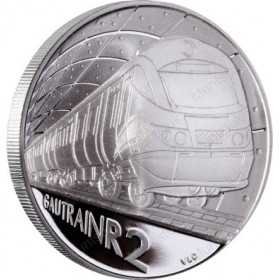 2012 Gautrain, R2, Silver, Proof - Single Coin - R2 Sterling Silver (Proof) - Limited Edition: 1000
Each single coin is packaged