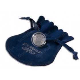 2012 Gautrain, TICKEY, Silver, UNC - Single Coin - GAUTRAIN - 2 1/2c TICKEY 2012 "Trains of South Africa" Series (UNC) - Limited