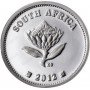 2012 Gautrain, TICKEY, Silver, UNC - Single Coin - GAUTRAIN - 2 1/2c TICKEY 2012 "Trains of South Africa" Series (UNC) - Limited