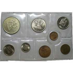 1973 SA UNC Mint Pack - 1973 SA Mint Issued UNC Set - 1