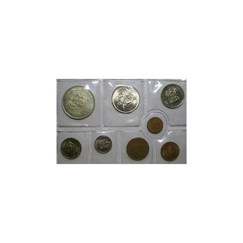 1974 SA UNC Mint Pack - 1974 SA Mint Issued UNC Set - 1