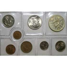 1974 SA UNC Mint Pack - 1974 SA Mint Issued UNC Set - 2