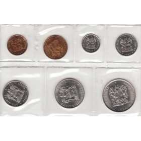 1984 SA UNC Mint Pack - 1984 SA Mint Issued UNC Set