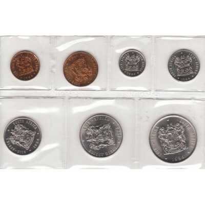 1984 SA UNC Mint Pack - 1984 SA Mint Issued UNC Set
