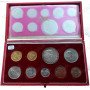 1965 SA Long Proof Set - 1965 SA Proof Set in Original Red SA Mint Box