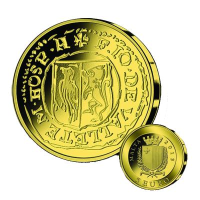 5 Euro, Malta, 2013, Gold, Picciolo
