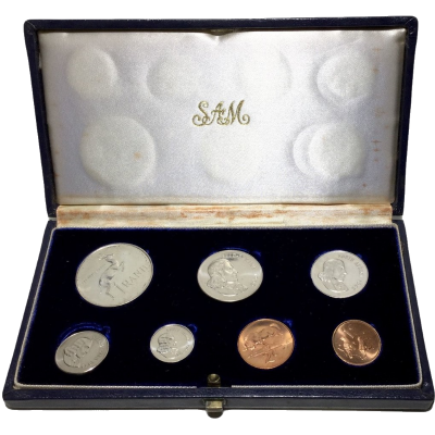 965 SA Proof Set - 1965 SA Proof Set in Original Blue SA Mint Box
