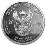 Fifty Rand, South Africa, 2018, Mandela - The Statesman, Silver