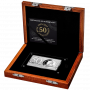 Krugerrand, South Africa, 2017,  (50th Anniversary of the Krugerrand - Silver) Box