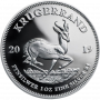 1oz Krugerrand, South Africa, 2019, Silver Reverse