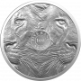 1oz South Africa, Big Five Lion, 2019, Silver, Reverse