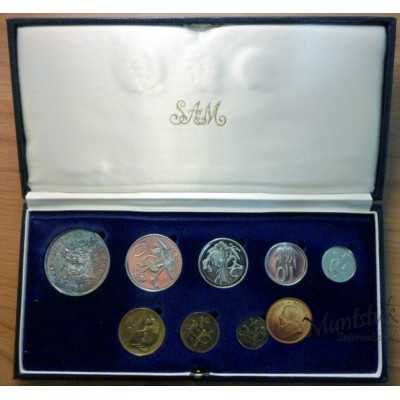 1983 SA Short Proof Set - blue box