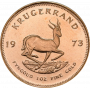 1oz Krugerrand, South Africa, 1973, Gold, Reverse