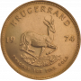 1oz Krugerrand, South Africa, 1974, Gold, Reverse