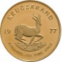 1oz Krugerrand, South Africa, 1977, Gold, Reverse