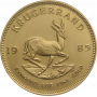 1oz Krugerrand, South Africa, 1985, Gold