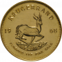 1oz Krugerrand, South Africa, 1968, Gold, Reverse