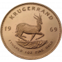 1oz Krugerrand, South Africa, 1969, Gold, Reverse