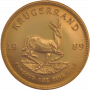 1oz Krugerrand, South Africa, 1989, Gold, Reverse
