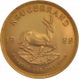 1oz Krugerrand, South Africa, 1988, Gold, Reverse