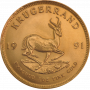 1oz Krugerrand, South Africa, 1991, Gold, Reverse