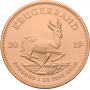 1oz Krugerrand, South Africa, 2019, Gold, Reverse